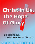 Christ In Us; The Hope Of Glory
